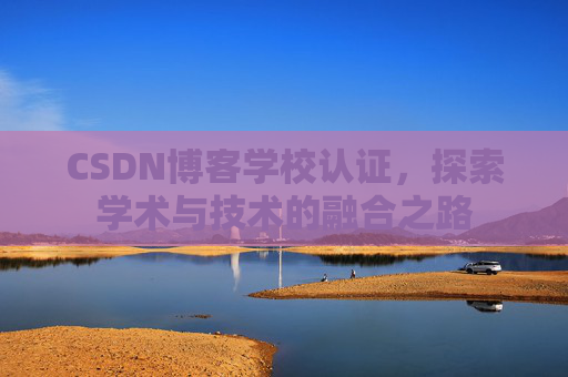 CSDN博客学校认证,探索学术与技术的融合之路